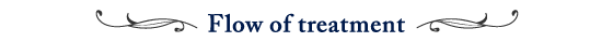 Flow of treatment